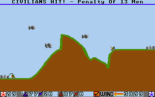 Ballistic atari screenshot